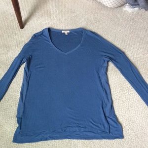 Blue top, Bordeaux for Anthropology